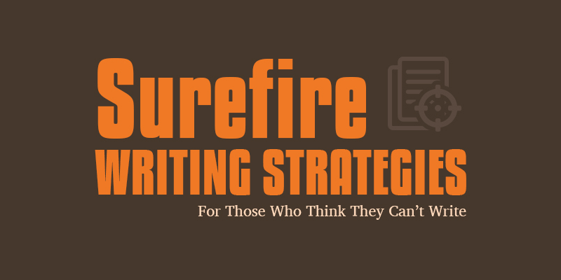 Writing strategies for frustrated bloggers