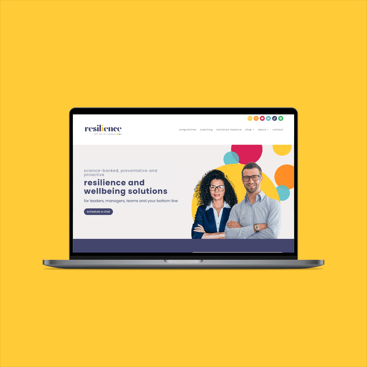 Resilience with Tianne WordPress Development